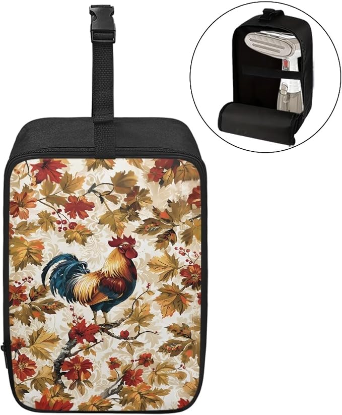 Rooster Maple Leaf Steam Iron Cover Case - Image 2