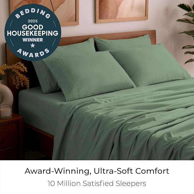 Mellanni Split King Sheet Set - Image 3