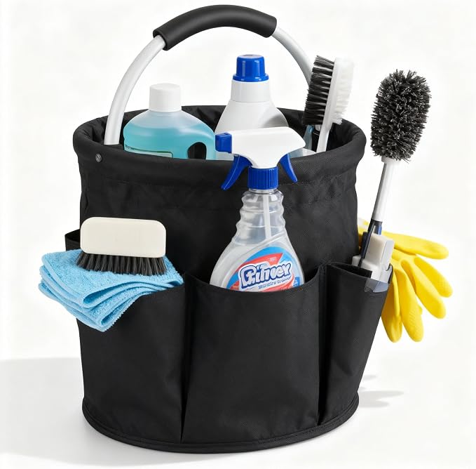 17L Foldable Cleaning Caddy by FUYOSEGEN