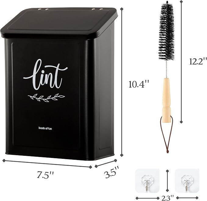 PERFNIQUE Magnetic Lint Bin for Laundry Room - Image 2