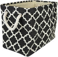 DII Polyester Container with Handles, Lattice Storage Bin by DII
