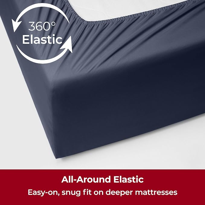 Mellanni Extra Deep Twin Sheets - Image 5
