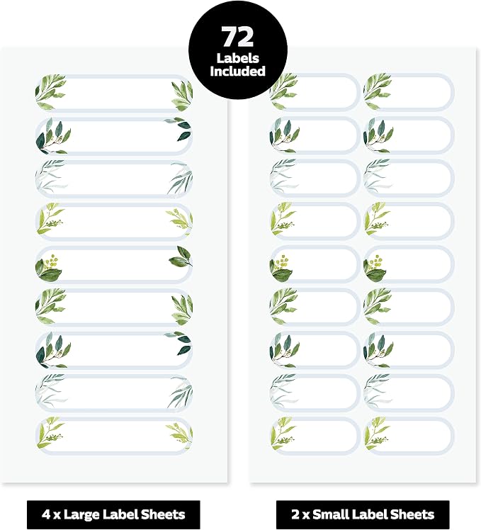 ThreeKin Waterproof Labels for Bottles and Containers - Image 6