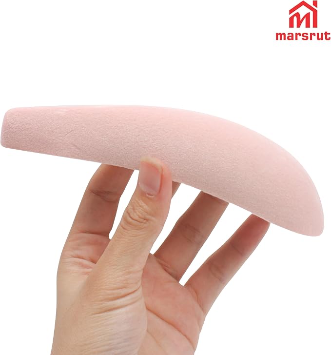 10pcs Velvet Hanger Shoulder Pads Forms Shapers, Non-Slip Cute Flocking - Image 8