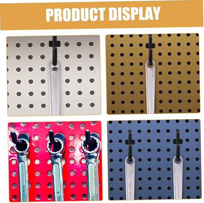 50pcs Heavy Duty Pegboard Hooks - Image 8