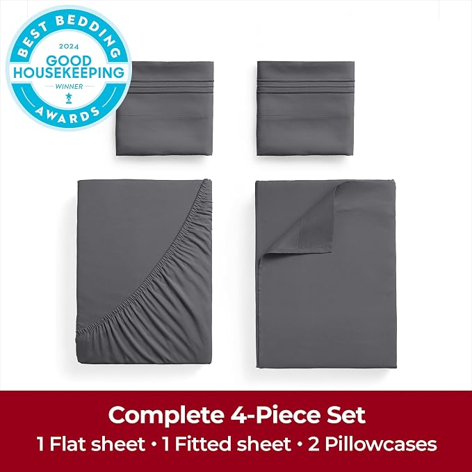 Mellanni Extra Deep Full Sheets - Image 4