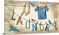 Conipit Laundry Canvas Wall Art Framed Vintage Laundry Room Signs Painting by Conipit