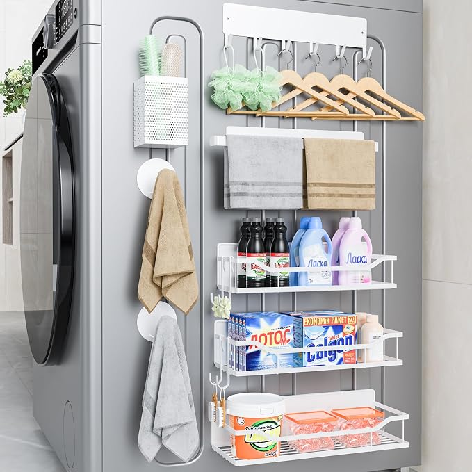 Multifunctional Magnetic Shelf for Washing Machine, Refrigerator, Coffee Maker by MIMIyasha