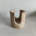 Natural Travertine Marble Sponge Holder, Stone Dish Drying Rack & Sink Organizer by Unknown