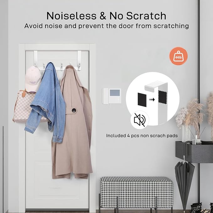 Over The Door Hooks, Door Hanger Hooks - Image 2