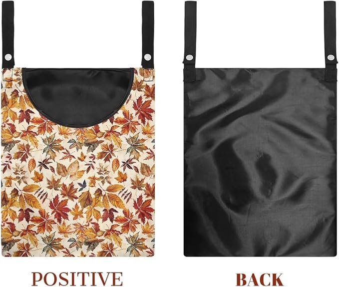 Fall Maple Clip Storage Bag Portable Laundry Clothes Pin Holder Machine - Image 7