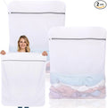 2 Pack XXX-Large Mesh Laundry Bags by Dntorx