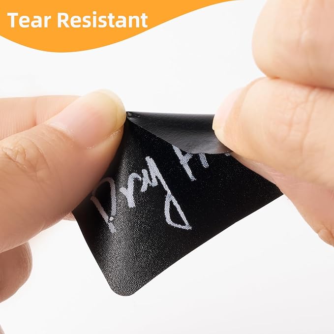 360Pcs Chalkboard Labels – 2.1x1.4 Inch Reusable Blackboard Stickers - Image 5