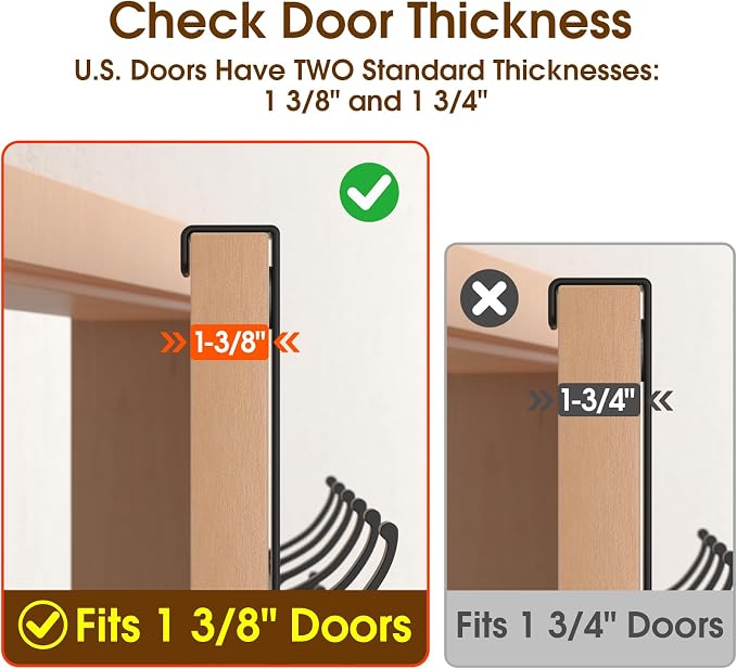 Over The Door Hooks Hanger - Image 2