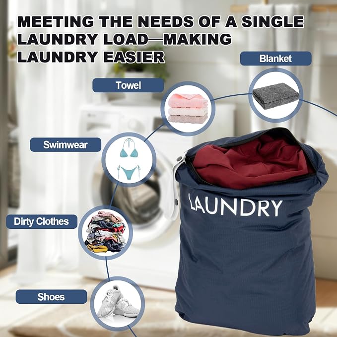 CARGEN 2 Pack Travel Laundry Bag - Image 4