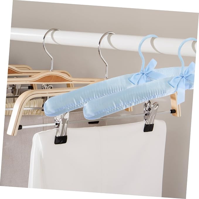 6pcs Padded Hangers Non- Satin Clothes Hangers - Image 4