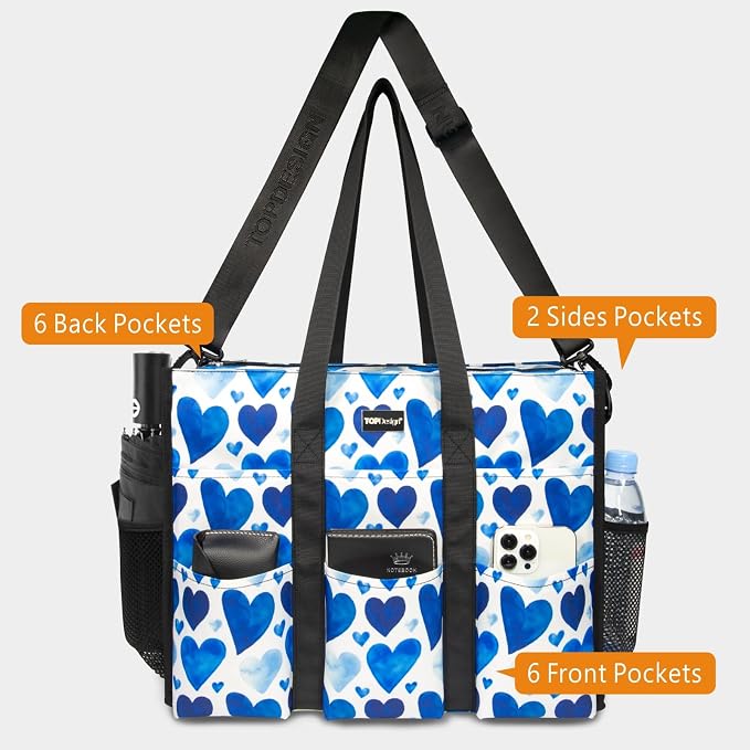 TOPDesign Utility Water Resistant Tote Bag - Image 4