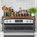 Spice Rack Shelf for Kitchen Stove, Over The Stove Shelf by EffiJoy