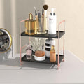 2-Tier Countertop Organizer Cosmetic Storage Rack Vanity Tray Stackable by JANUSLiANG