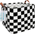 LANGYASHAN Square Storage Baskets Waterproof Canvas Children Laundry Nursery by LANGYASHAN
