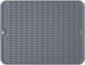 Large 14" x 11" Silicone Dish Drying Mat by MODENGKONGJIAN