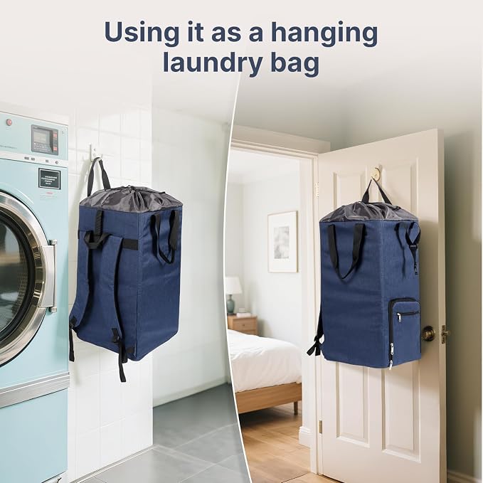 Bukere Laundry Backpack for College Students Dorm Essentials, Extra Large 90L - Image 5