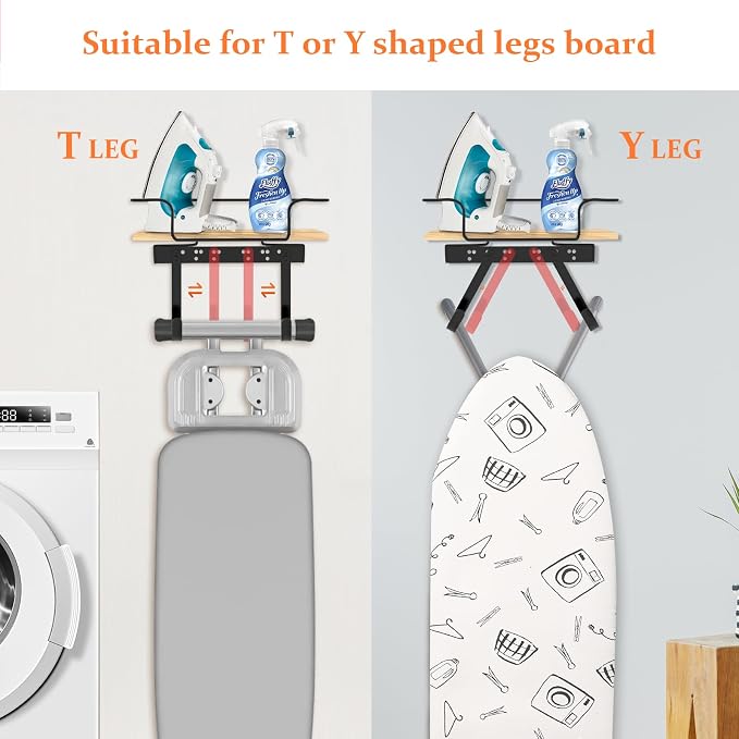 SMZCTYI Iron Board Holder, Wall Mount - Image 2