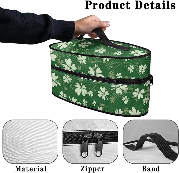 Lucky Leaves Steam Iron Storage Bag - Image 5