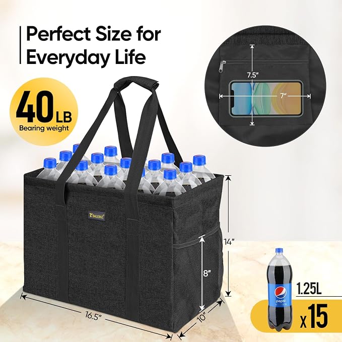 BALEINE Extra Large Utility Tote Bag - Image 4