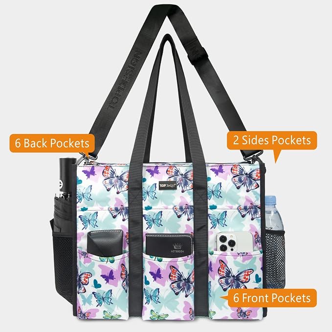 TOPDesign Utility Water Resistant Tote Bag - Image 4