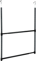 Oceanstar 2-Tier Portable Adjustable Closet Hanger Rod by Oceanstar