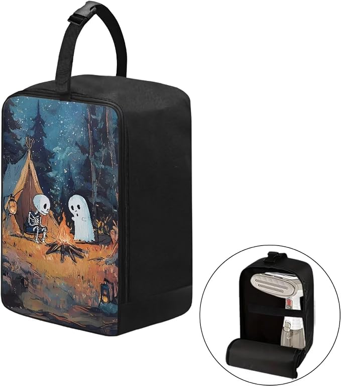 Garment Steamer Case Christmas Ghost Skull Lightweight Travel Iron Storage Bag - Image 2