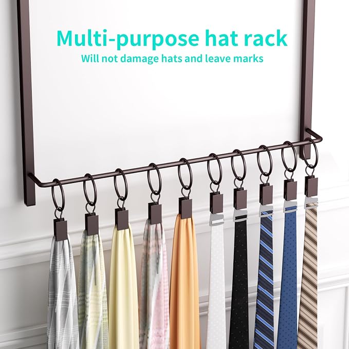 HapiRm Over Door Hat Rack - Image 6