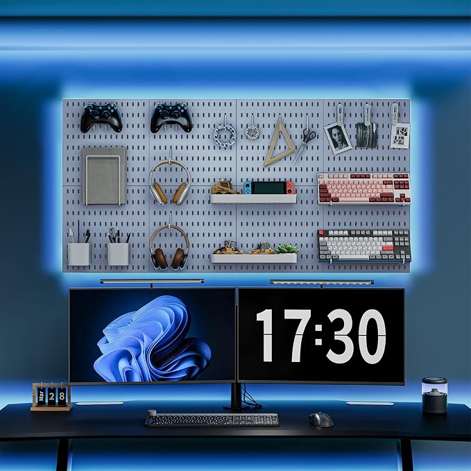 Pegboard Combination Kit, Wall Mounted Storage Set - Image 2