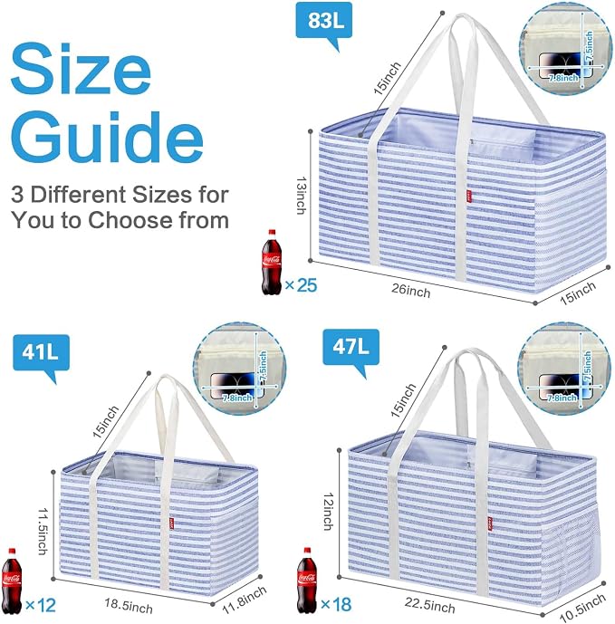 LHZK Standing Utility Tote Bag - Image 5