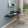 RUANLOV Heavy Duty Wall Mounted Folding Table, Wall Mounted Desk, Drop Down by RUANLOV