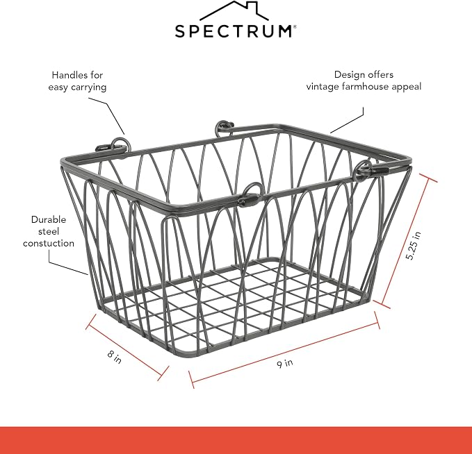Spectrum Small Wire Basket - Image 6