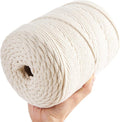 Macrame Cord 5mm x 328Yards, Natural Cotton Macrame Rope by Unknown