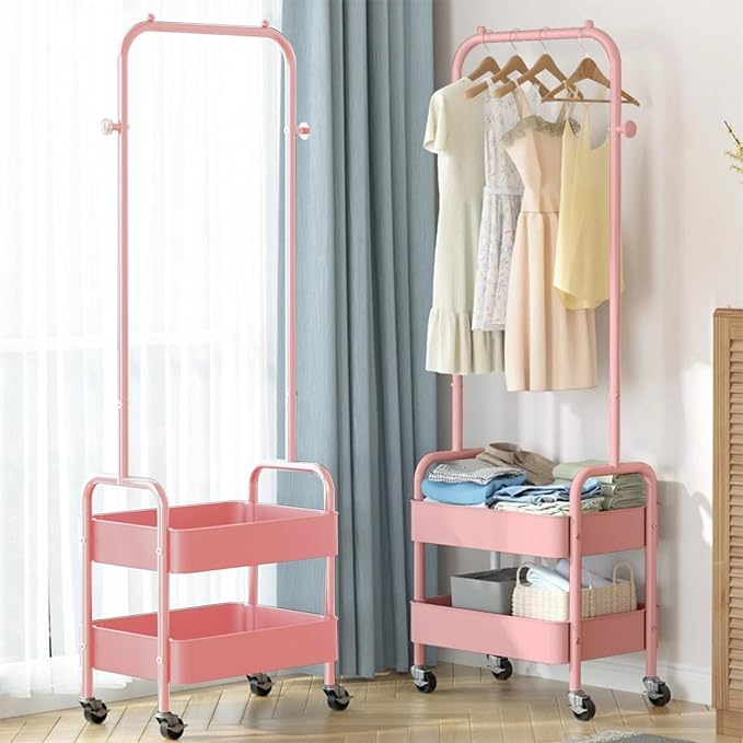 Freestanding Rack For Hanging Clothes - Image 2