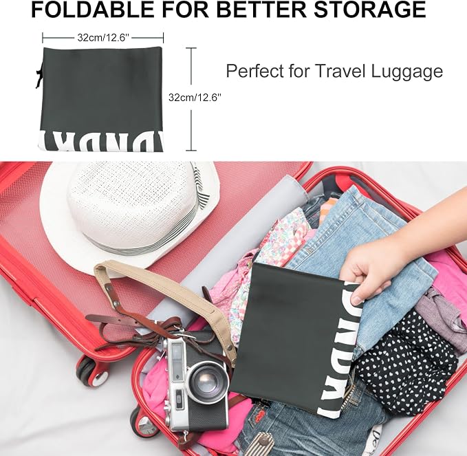 Laundry Bag, Travel Laundry Bag Machine Washable Dirty Clothes Organizer - Image 5
