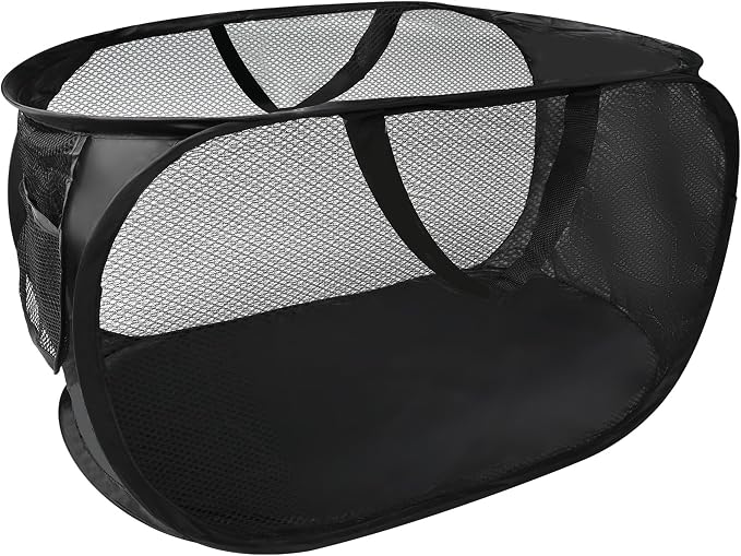Pop Up Laundry Hamper, Large Collapsible Clothes Basket by Unknown