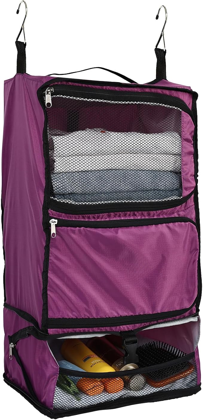 Surblue Hanging Shelves Travel Compression Packing Cube by SURBLUE
