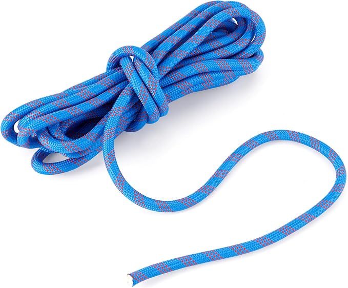 FASHEWELRY 5.47 Yards 8mm Round Polyester Cord Rope Thick Braid Macrame Cord by FASHEWELRY
