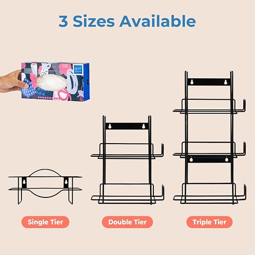 FMP Brands Triple Glove Holder for Wall Mount, Wire Rack Disposable Napkin - Image 7