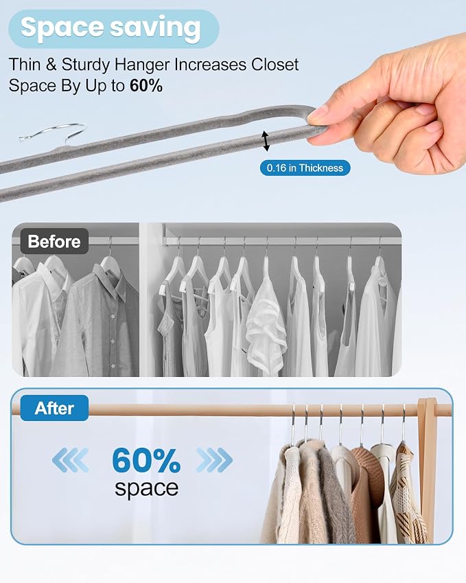 Velvet Hangers Non Slip - Image 2