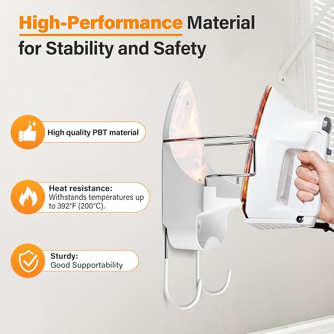Alpinista Ironing Board Hanger Wall Mount Ironing Board Holder Wall Mount - Image 3