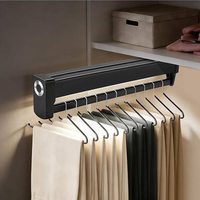 Pull Out Closet Valet Rods by Vrietina