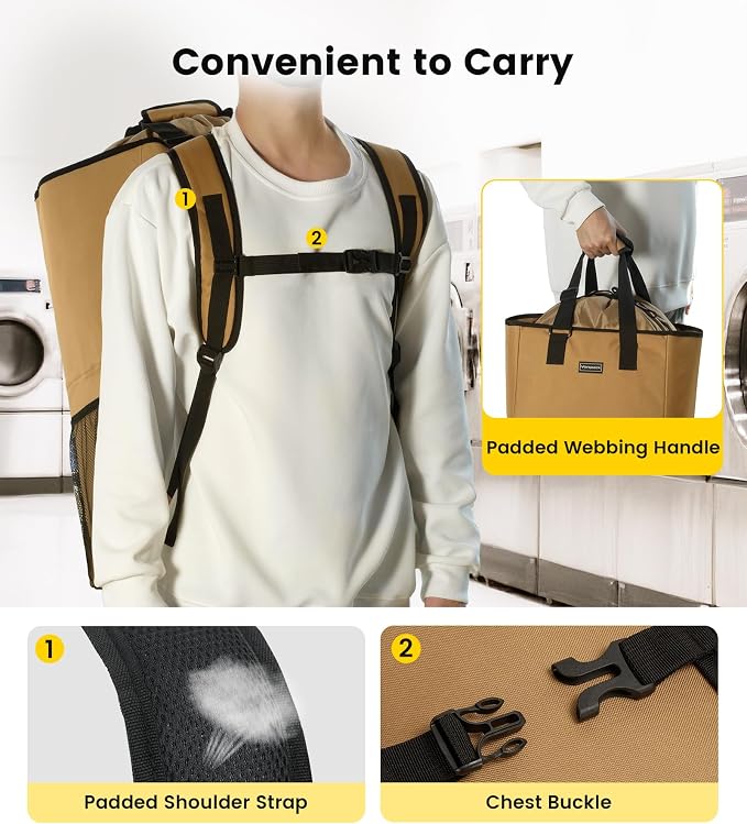 Vorspack Laundry Bag Backpack - Image 6