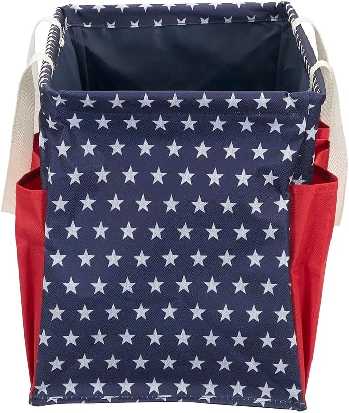 Household Essentials Red, and Blue Krush Container All-Purpose Utility Tote - Image 7
