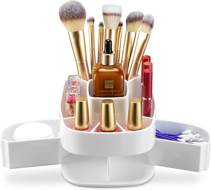 Masirs Small 360 Rotating Makeup Organizer by Masirs